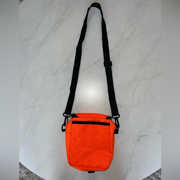 Neon orange crossbody festival bag - Picture 2 of 4